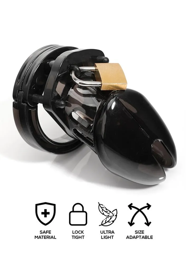 Chastity Cage Short Black - Šķīstības būris 1 [full]