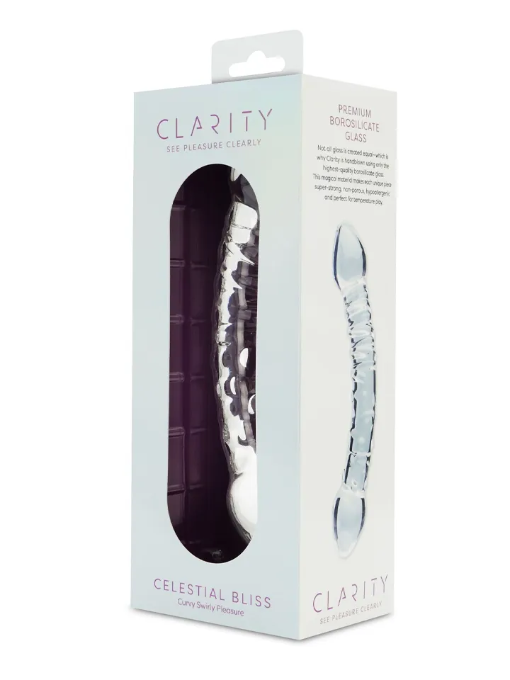Clarity Celestial Bliss Glass Dildo - Stikla dildo 3 [full]