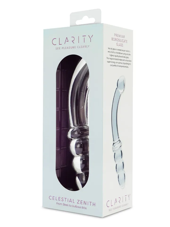 Clarity Celestial Zenith Glass Dildo - Stikla dildo 3 [full]