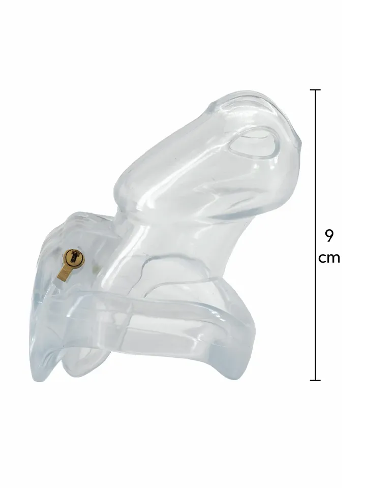 Clear Control Cock Cage Long - Šķīstības būris 2 [full]