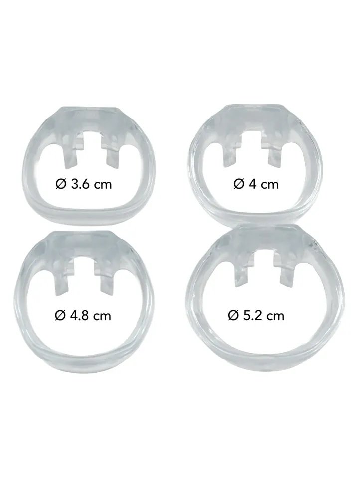 Clear Control Cock Cage Long - Šķīstības būris 3 [full]