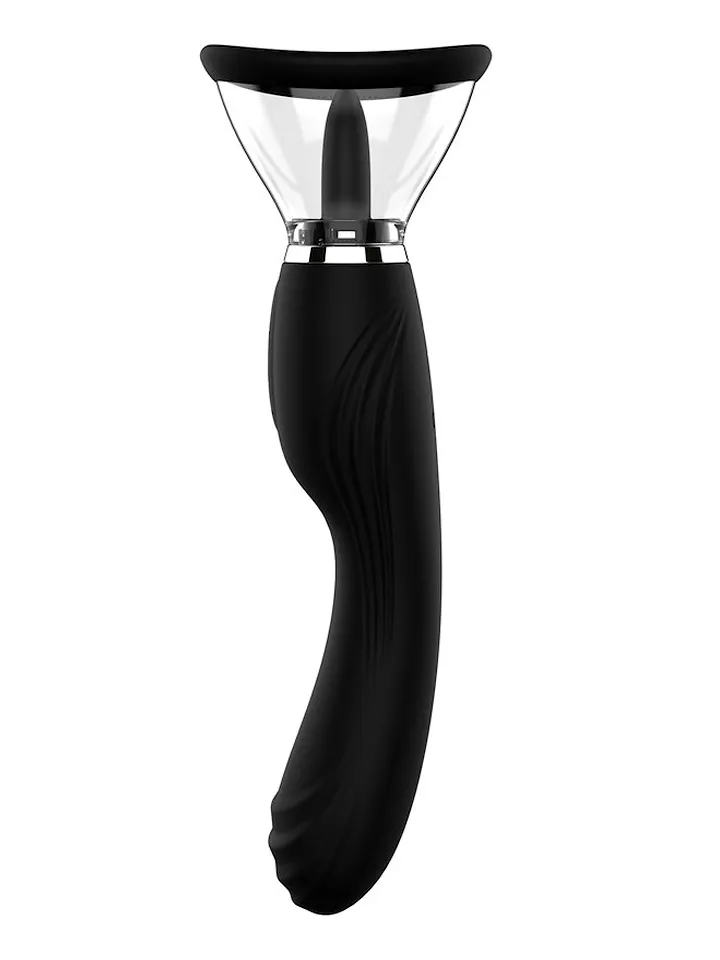 Clitoral Licking Pump With G-Spot Vibrator - Vibrators 1 [full]