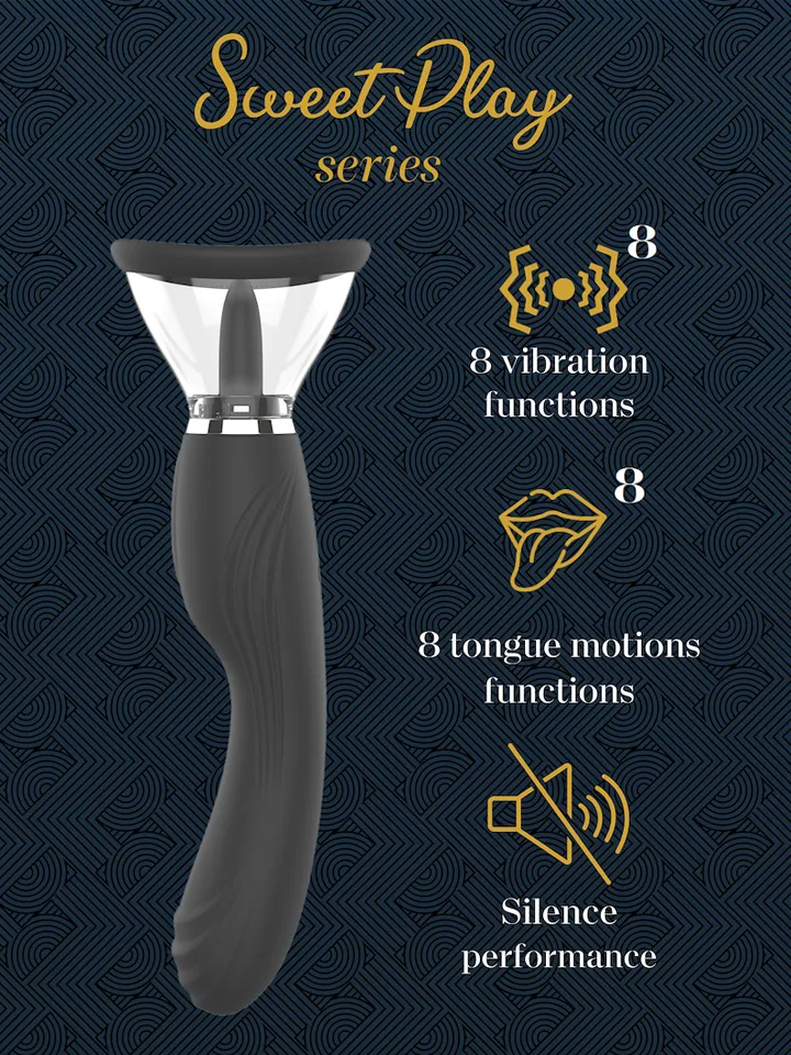 Clitoral Licking Pump With G-Spot Vibrator - Vibrators 2 [full]
