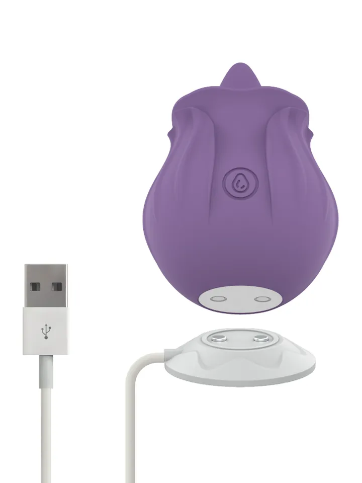 Clitoris Stimulator 10 Vibrations Lilac - Vibrators 2 [full]