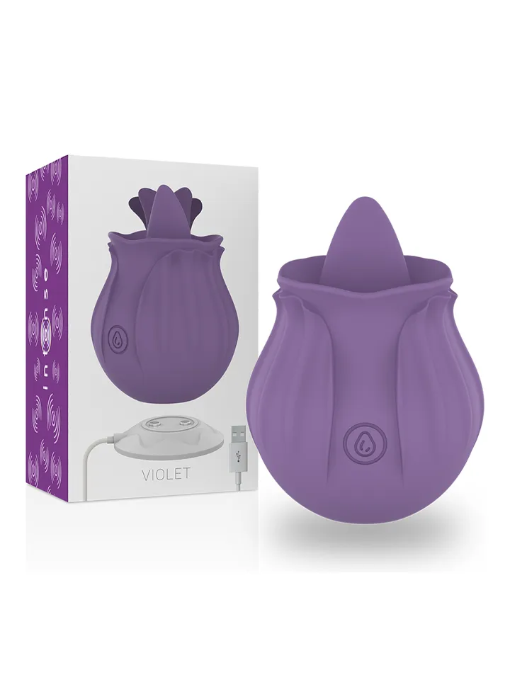 Clitoris Stimulator 10 Vibrations Lilac - Vibrators 4 [full]