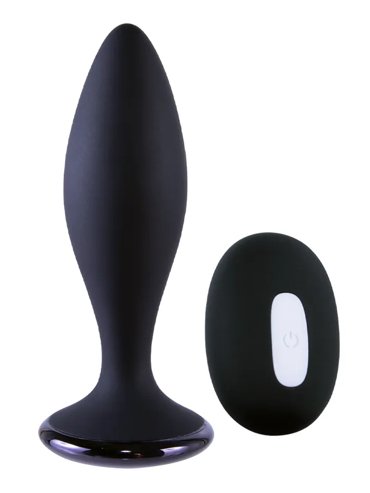 Clogge Vibrating Silicone Butt Plug - Vibrējošs anālais spraudnis 1 [full]