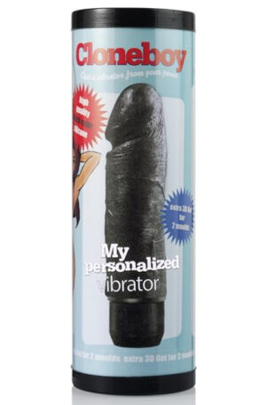 Cloneboy Dildo With Vibration Black - Clone-A-Willy komplekts 1