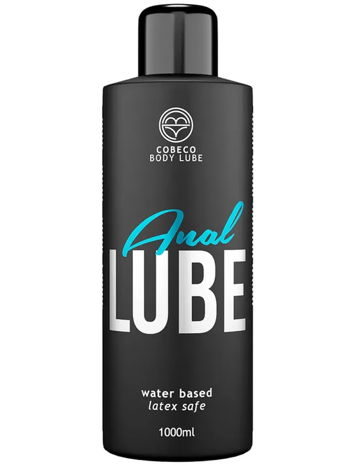 Cobeco Anal Lube Water Based 1000ml - Anāls lubrikants 1