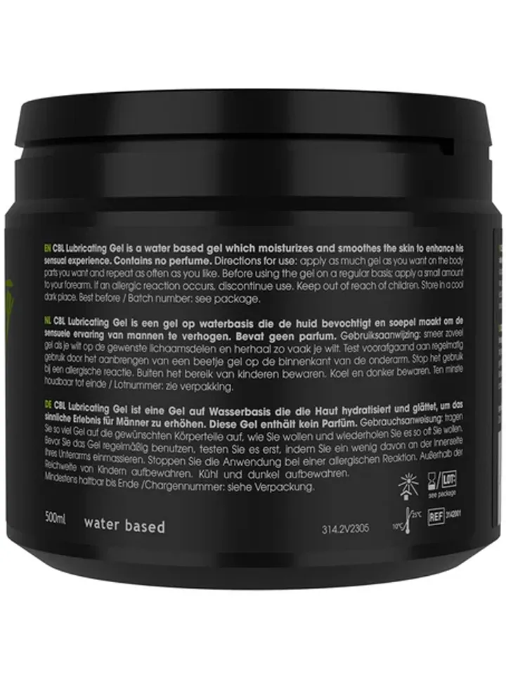 Cobeco Lubricating Gel Fists 500ml - Dūres/tūpļa smērviela 3