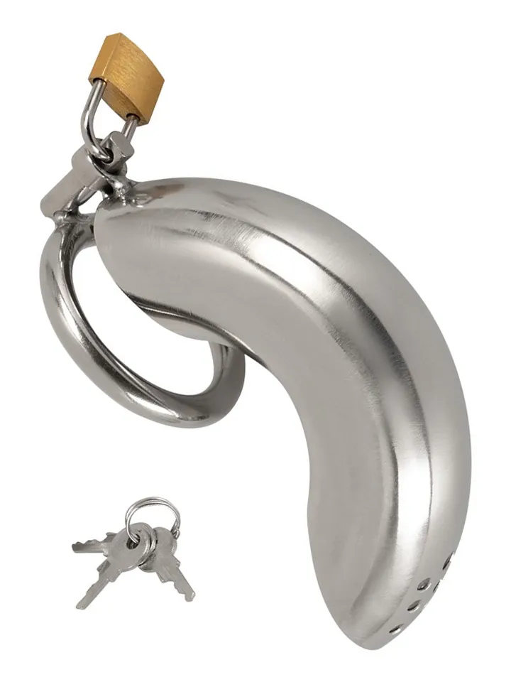 Cock Cage One Metal Cock Cage - Šķīstības būris 1 [full]