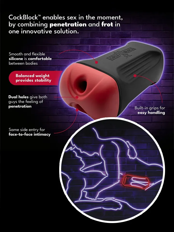 CockBlock Male Couple Double Penetration Masturbator - Dubults masturbators 1 [full]