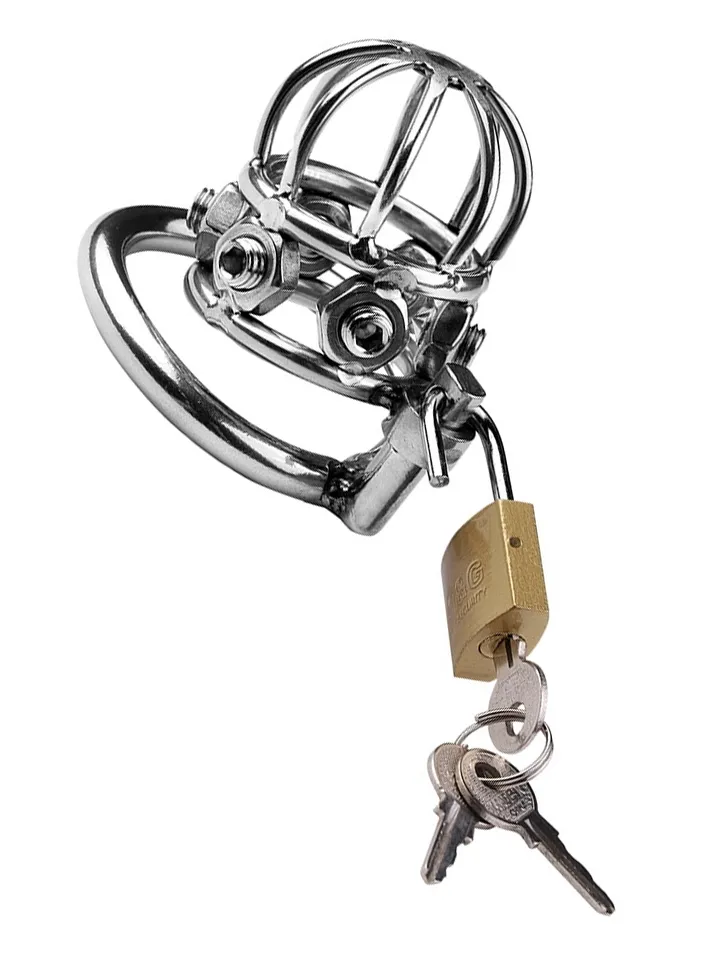 Cocklock Spike Cock Metal Chastity Cage 45 mm - Šķīstības būris 2 [full]
