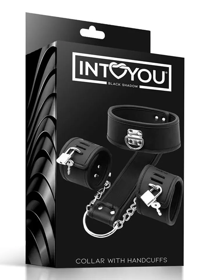 Collar With Handcuffs Set Vegan Leather - Rokudzelži 3 [full]