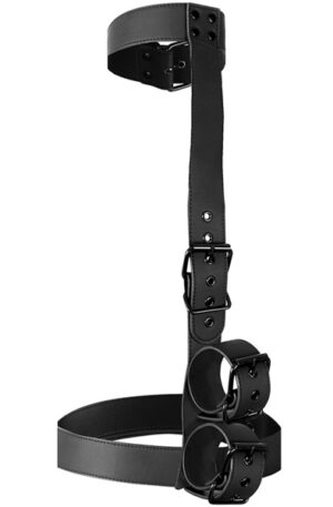 Collar & Wrist Cuffs Body Restraint Set - Zirglietas 1