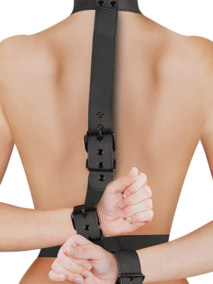 Collar & Wrist Cuffs Body Restraint Set - Zirglietas 2 [full]