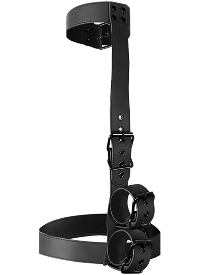 Collar & Wrist Cuffs Body Restraint Set - Zirglietas 3