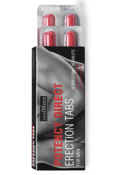 CoolMann Male Potency Direct 16tabs - Potences tabletes 2