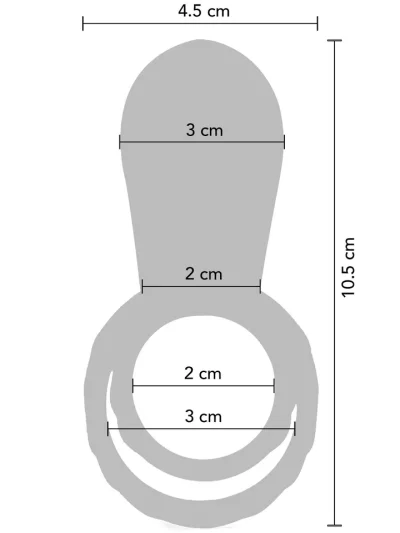 Couples Stimulator Ring - Vibrējošs gaiļa gredzens 4