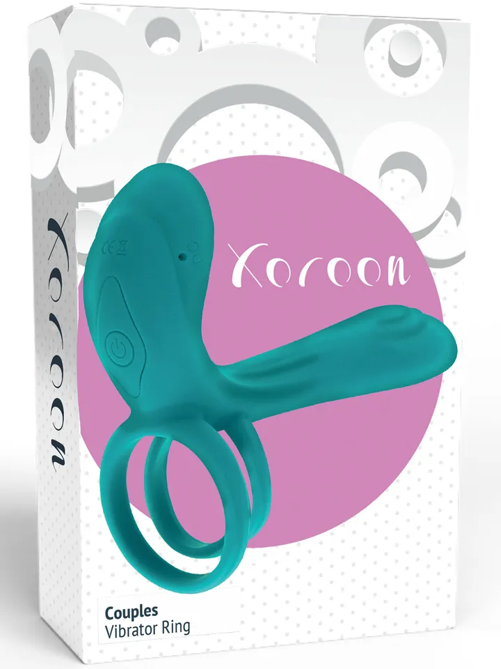 Couples Vibrator Ring - Vibrējošs gaiļa gredzens 5