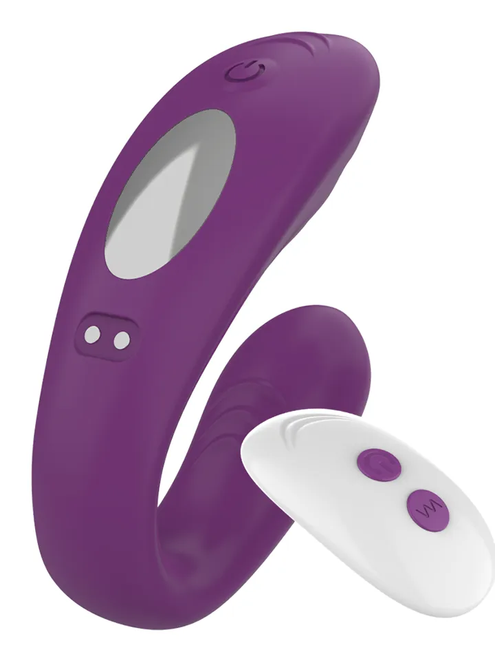 Couples Vibrator With Remote Purple - Pāru vibrators 1 [full]