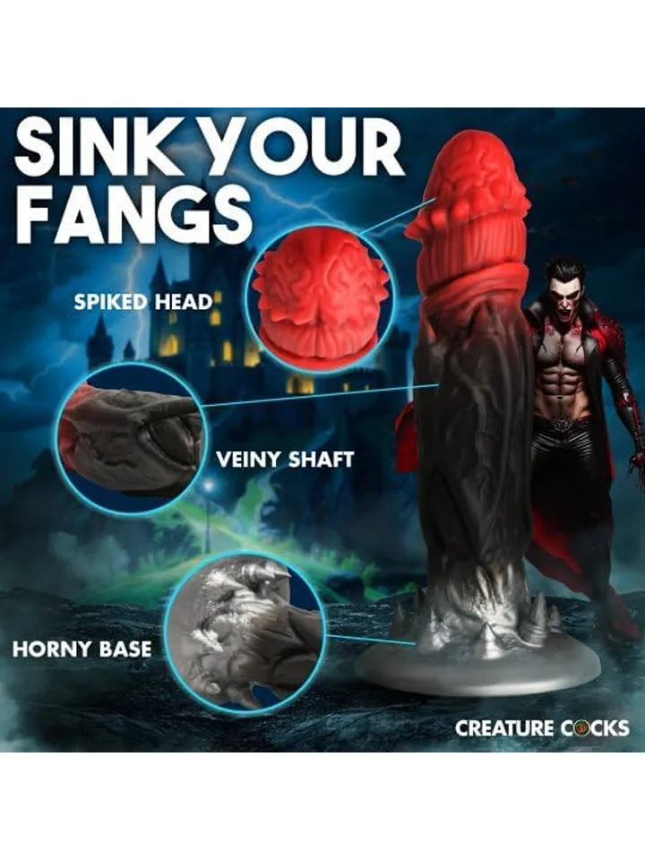 Creature Cocks Count Cockula Silicone Dildo 23 cm - Monster dildo 2 [full]