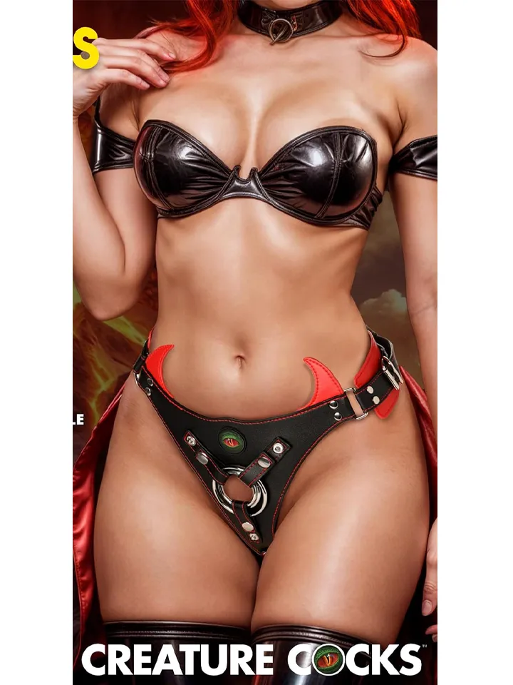 Creature Cocks Horny Devil Strap-On Harness - Siksnas 2 [full]