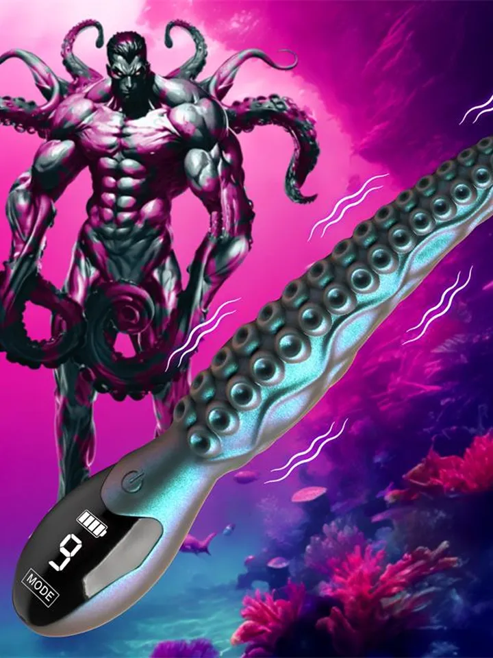 Creature Cocks Tentavibe Silicone Vibrator 27 cm - Vibrējošs dildo 1 [full]