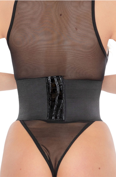 Croco Front Waist Cincher - Korsete 3