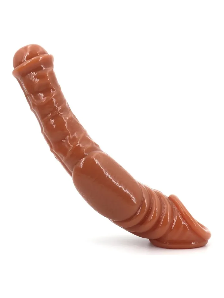 Crolik Vibrating Penis Sleeve 20 cm - Vibrējošs penisa pagarinātājs 1 [full]