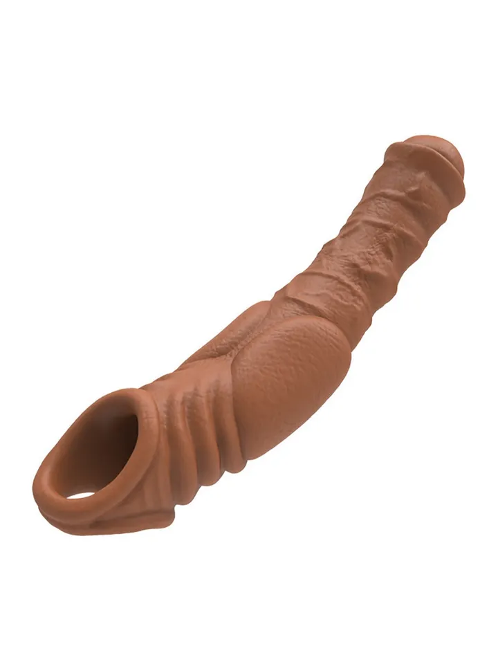 Crolik Vibrating Penis Sleeve 20 cm - Vibrējošs penisa pagarinātājs 2 [full]