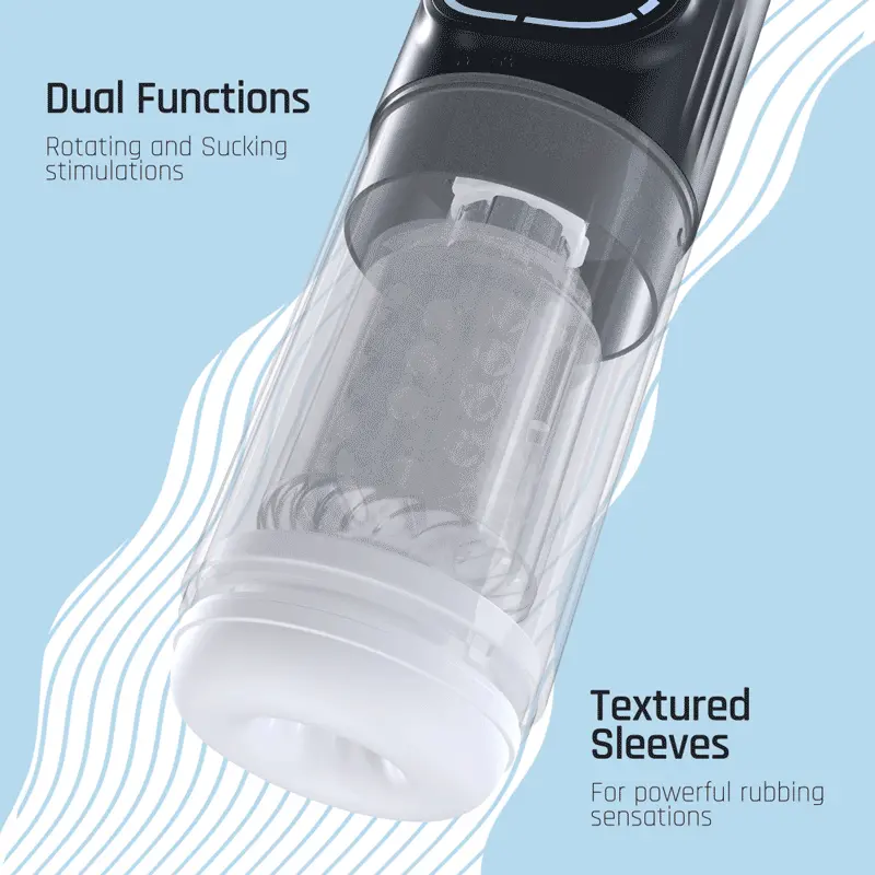 Cruizr CM07 Thrusting & Rotating Masturbator - Automātiskais masturbators 1 [full]
