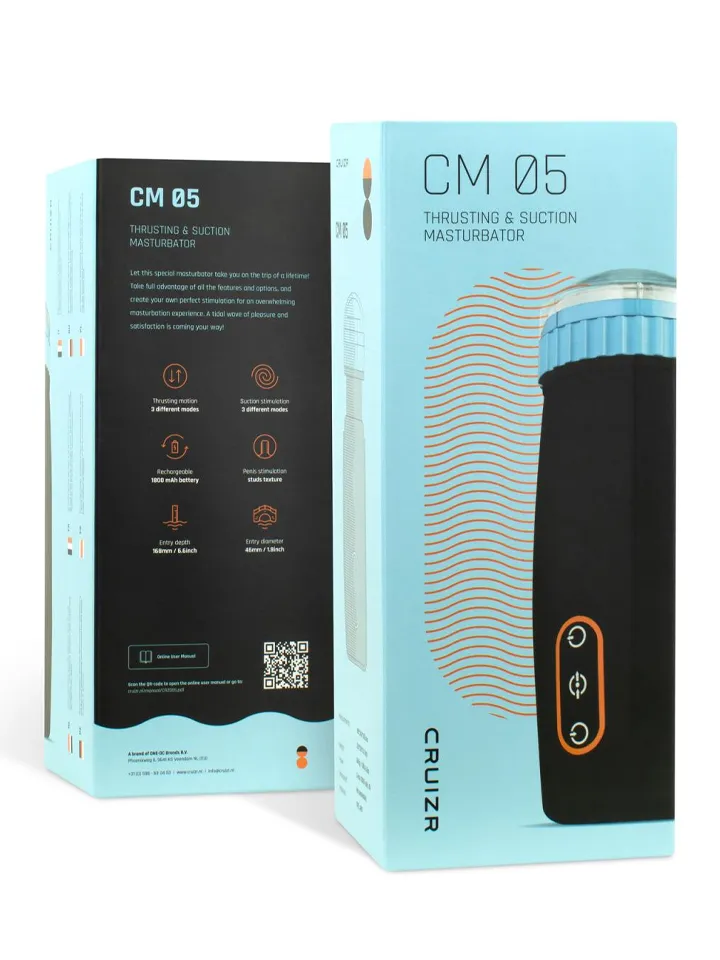 Cruizr Thrusting & Sucking Masturbator - Masturbators 4 [full]