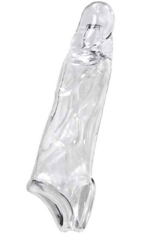 Crystal Clear Penis Sleeve 17,5 cm - Penisa pagarinātājs/dzimumlocekļa piedurkne 1