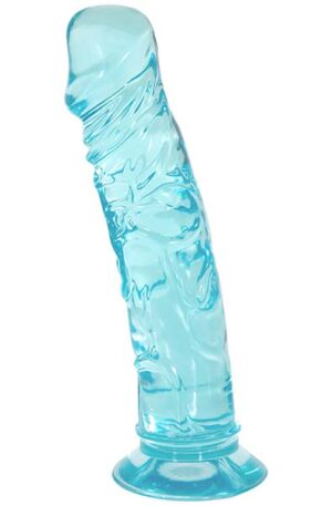 Crystal Pleasures Aqua Blue 18 cm - Dildo 1