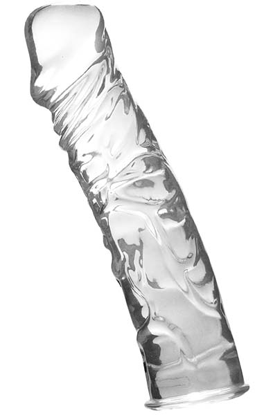Crystal Pleasures Clear 18 cm - Dildo 2