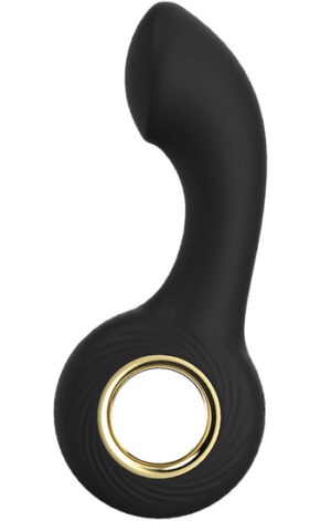 Curved Silicone Butt Plug - Vibrējošs anālais spraudnis 1