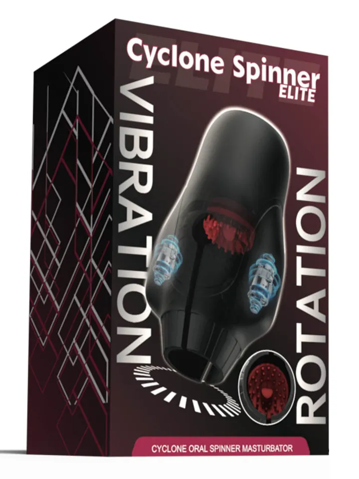 Cyclone Spinner Elite - Vibrējošs masturbators 6 [full]