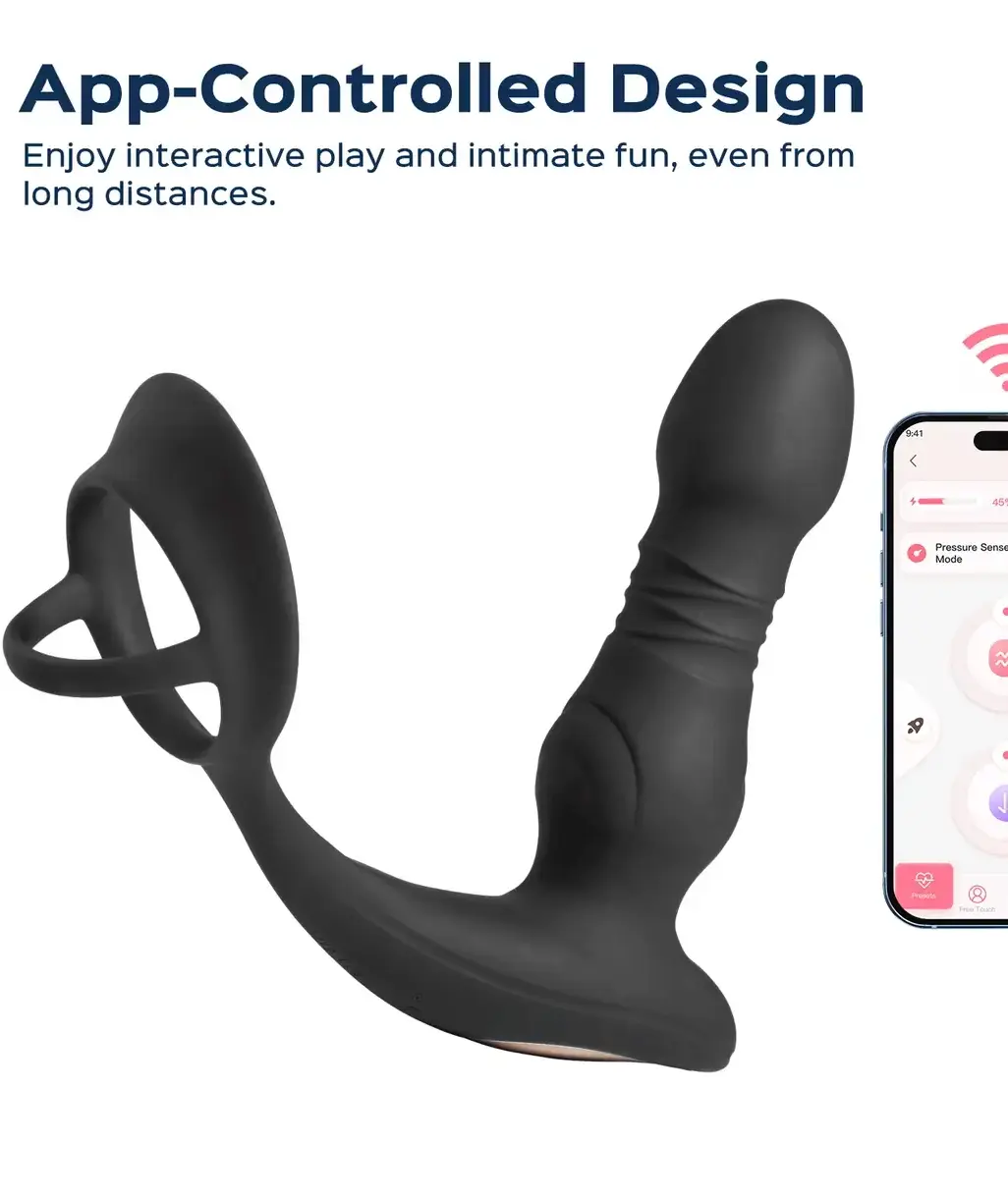 Cyrus App Control Thrusting Prostate Massager - Appstyrd Prostatavibrator 1