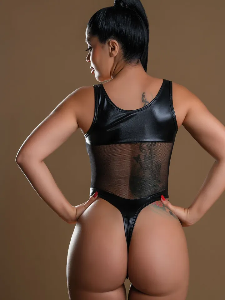 Daring Intimates Highwaist Bodysuit With Chain - Ķermeņa Veļas un Rotaļu Tērpi 2 [full]