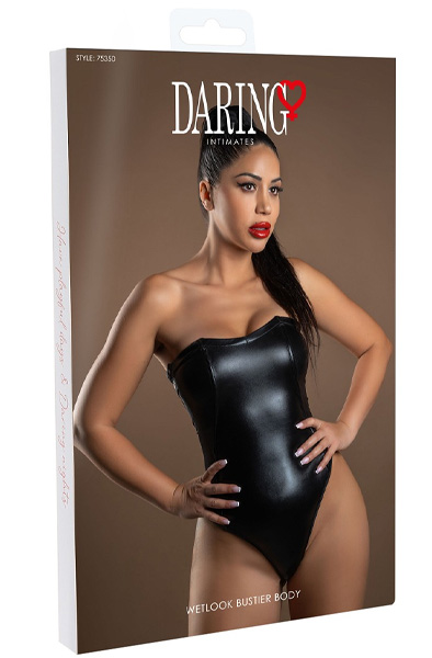Daring Intimates Wetlook Bustier Body - Ķermeņa Veļas 3