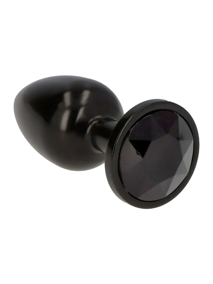 Dark Black Secret Plug Small - Anālais spraudnis metāla 1 [full]