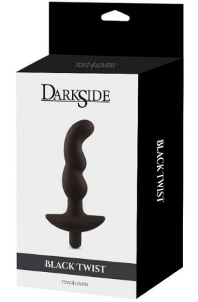 Dark Side Black Twist Anal Vibrator - Prostatas vibrators 3
