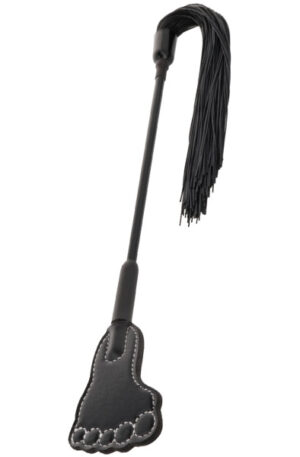 Darkness Crop Flogger Black - Floggers 1