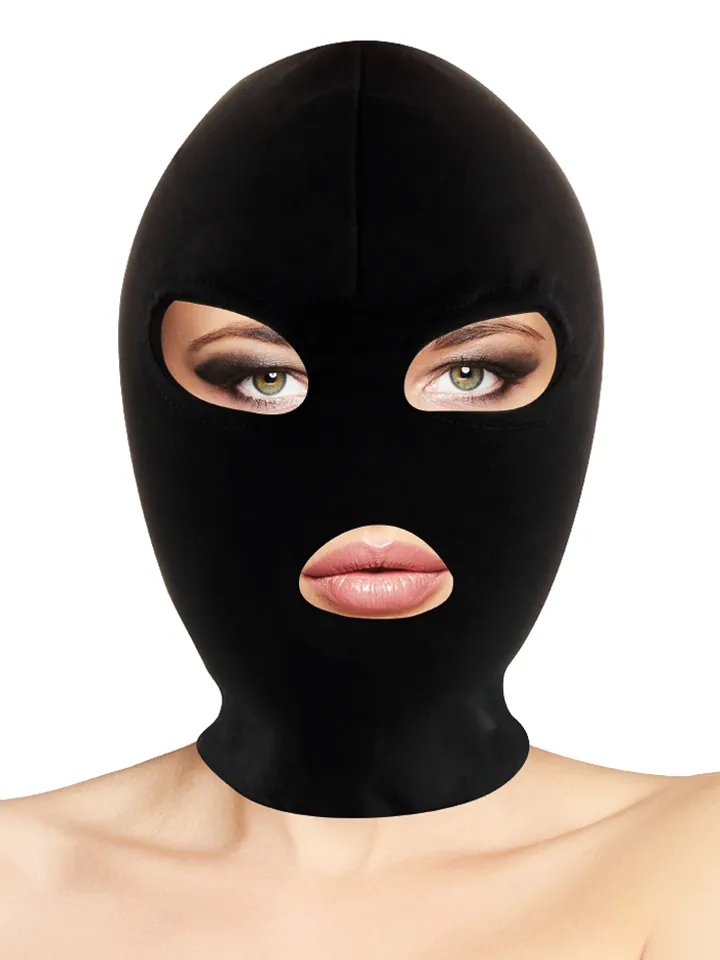 Darkness Subversion Mask Black - BDSM maska 1 [full]