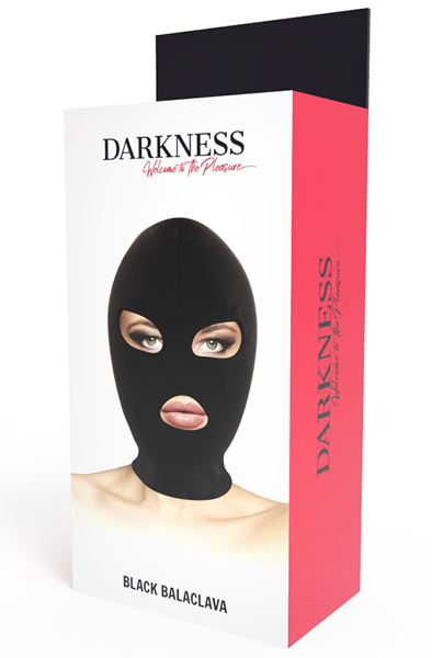 Darkness Subversion Mask Black - BDSM maska 2