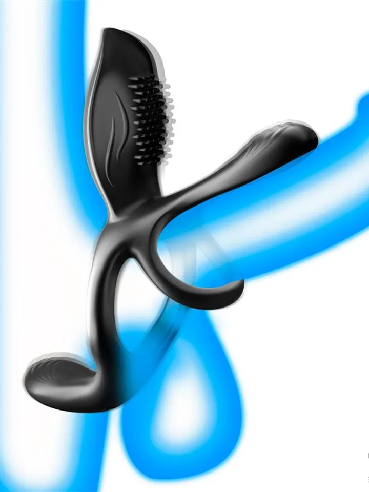 Daxer Girth Gainer Vibrating Double Cockring - Vibrējošs gaiļa gredzens 2 [full]