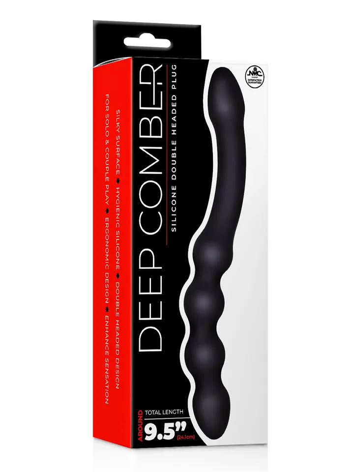 Deep Comber Silicone Double Headed Plug - Anālais dildo 3 [full]