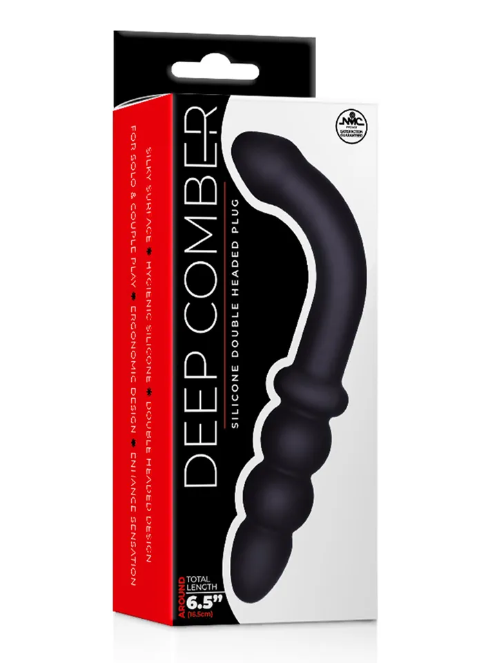 Deep Comber Silicone Double Headed Plug - Anālais dildo 3 [full]