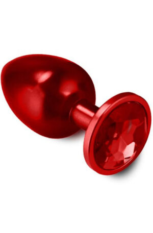 Deep Red Plug Small - Anālais spraudnis metāla 1