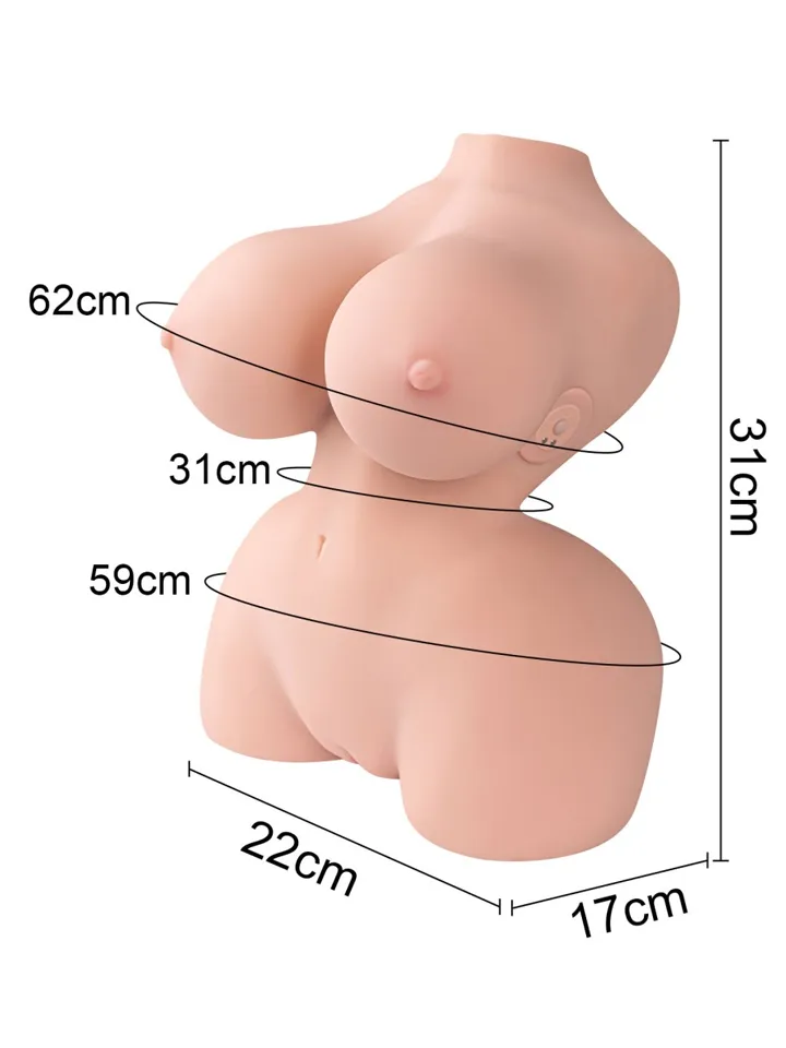 Delilah Vibrating Sex Doll 4,7 kg - Seksa lelle 4 [full]